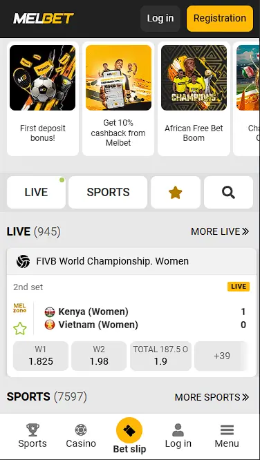 iOS and Android Betting App