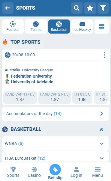 NBA betting sites