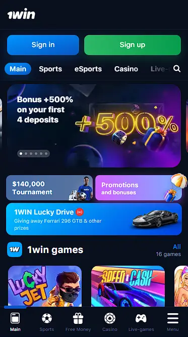 1win Sportsbook