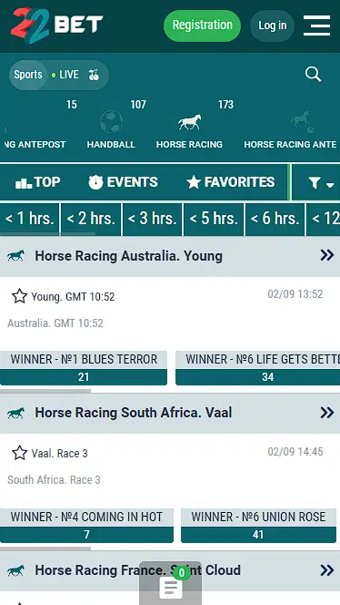 Betting Platform for Horse Racing