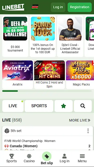 Linebet Mobile Version