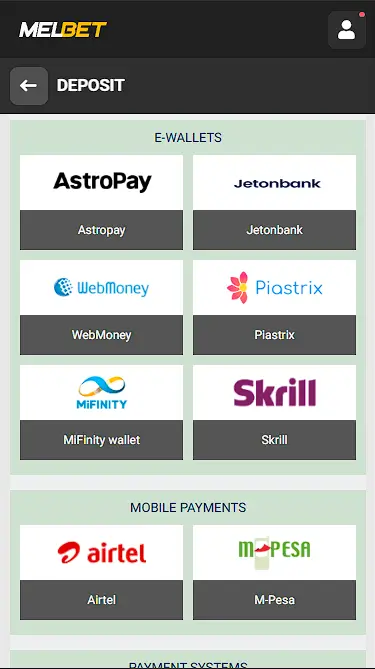 Melbet Top Up Process