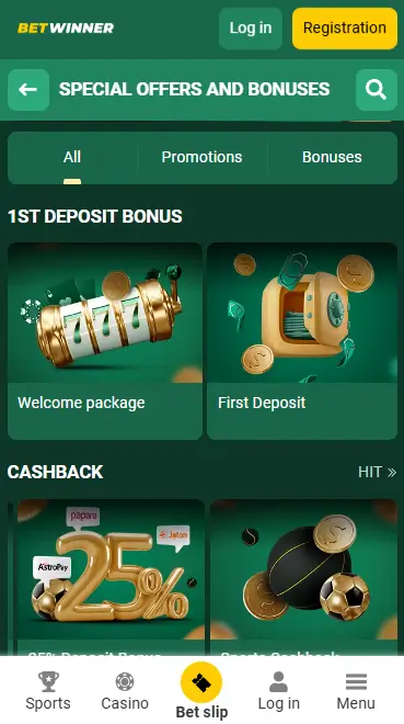 Betwinner Bonuses in 2025