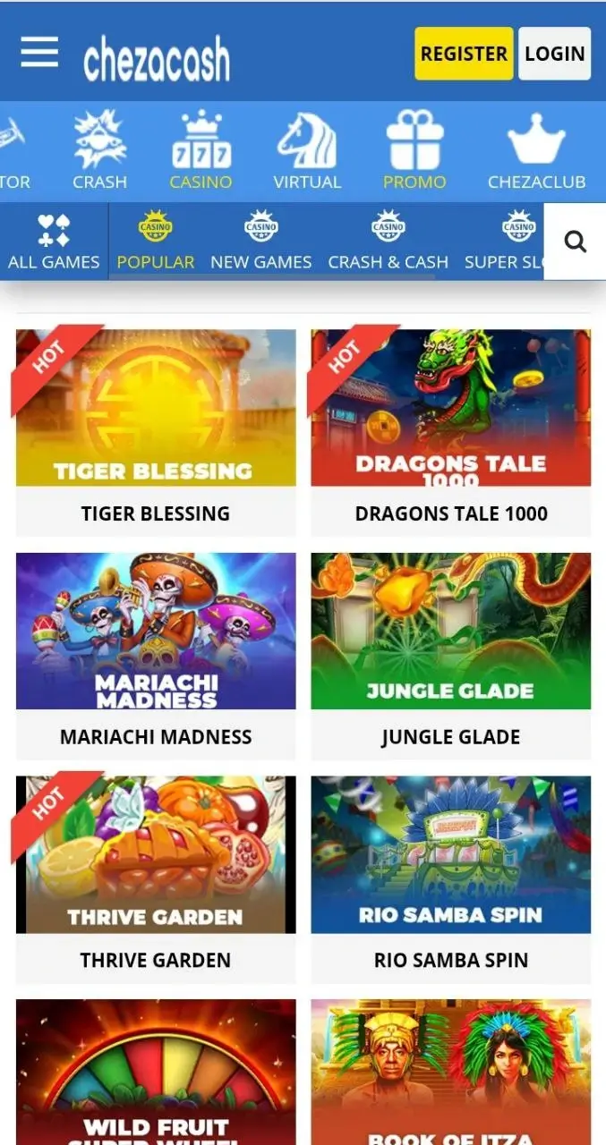 Casino Gambling in Chezacash