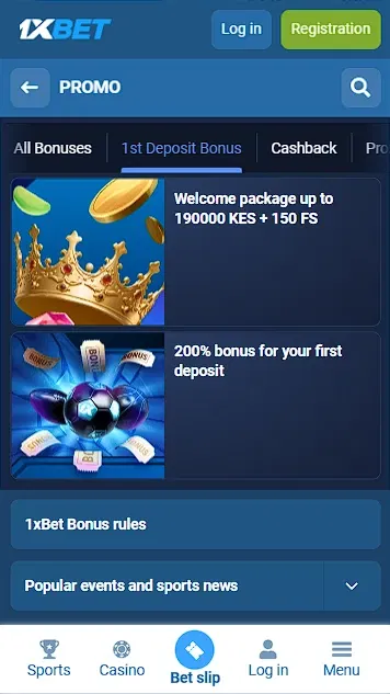 1xBet Bonuses