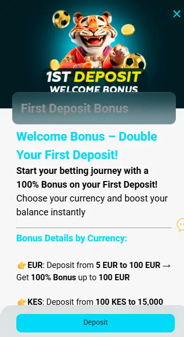 100% Captainsbet Sports Welcome Bonus