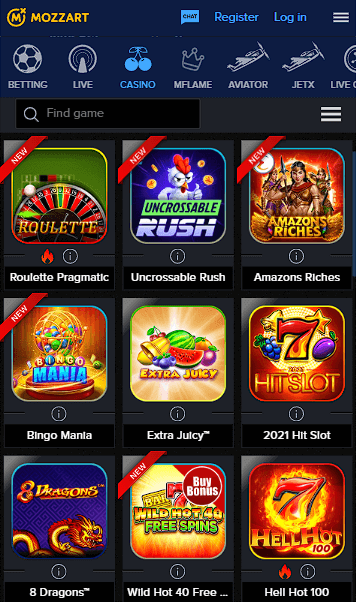 MozzartBet Casino