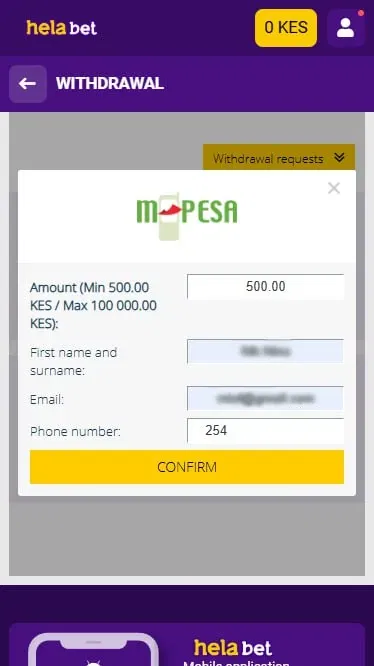 Helabet Payment Method