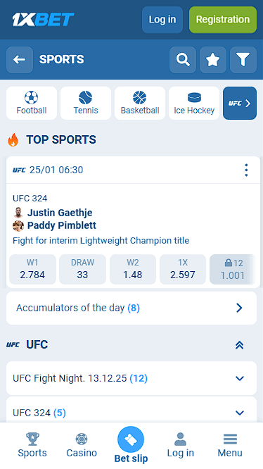 UFC Betting Sites in Kenya