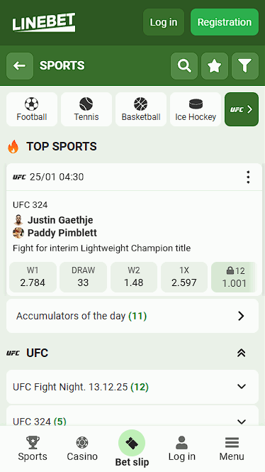 UFC Bookmakers in Kenya