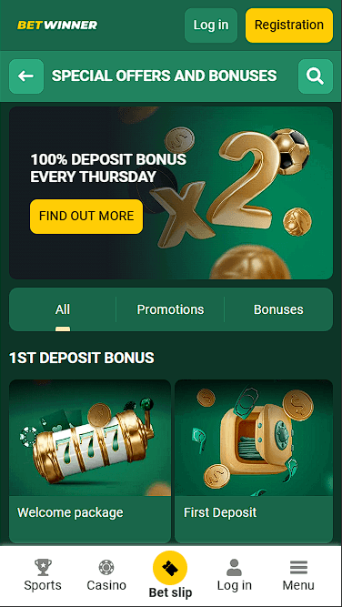 Attractive Bonuses for Players from Betwinner