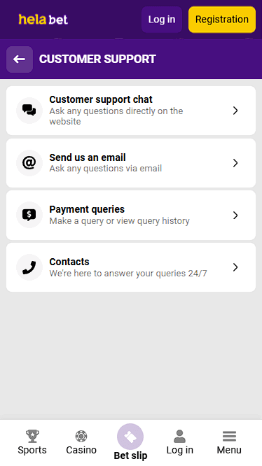 Convenient Ways to Contact Helabet Support