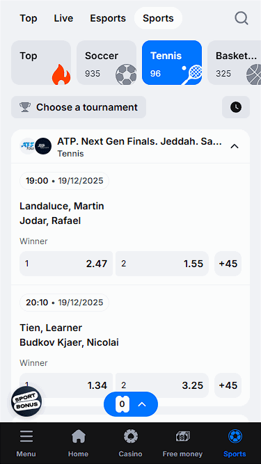 Wimbledon section in Tennis at 1win Bookmaker