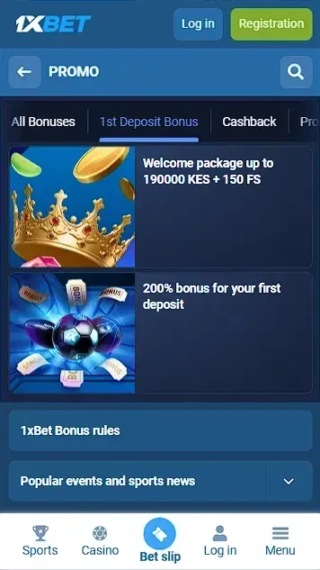 1xBet Bonuses