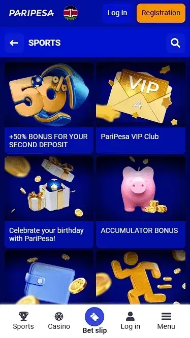 Paripesa Bonuses