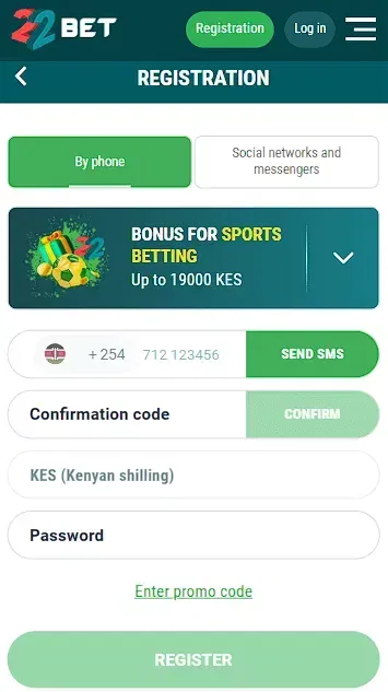 How to Register on 22Bet and Pick the Welcome Bonus