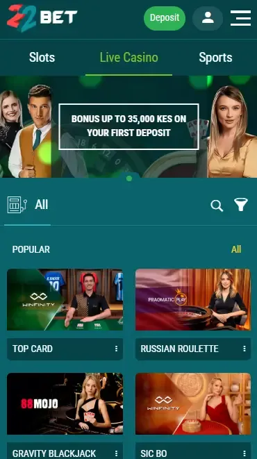 Live Casino Games