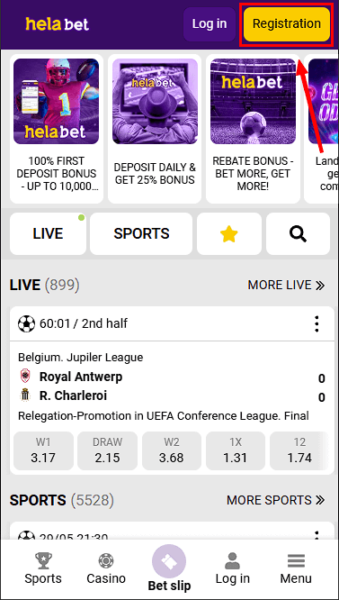 helabet mobile version