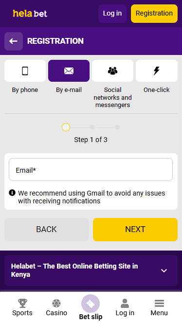 helabet email registration