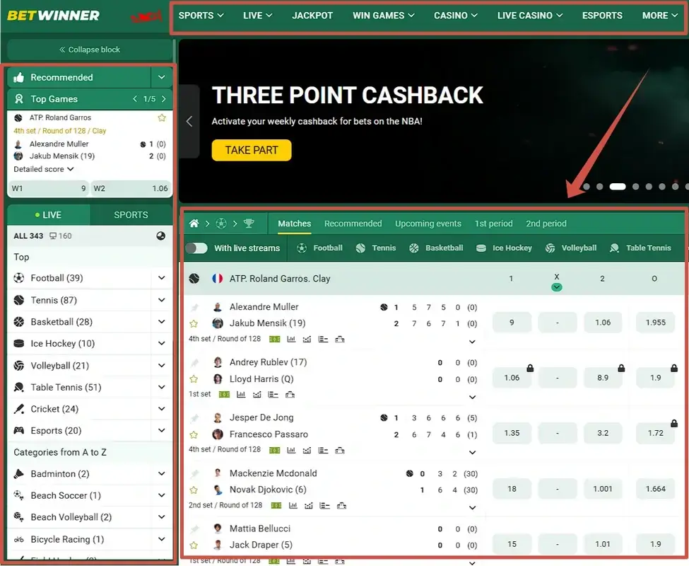 Betwinner Official Website