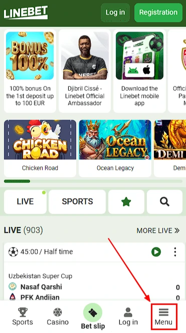 Linebet Mobile Version