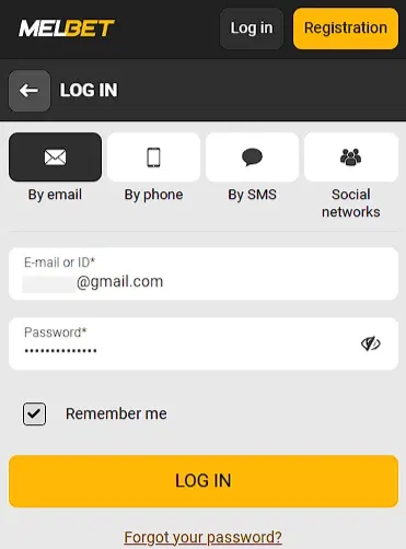 Melbet Login