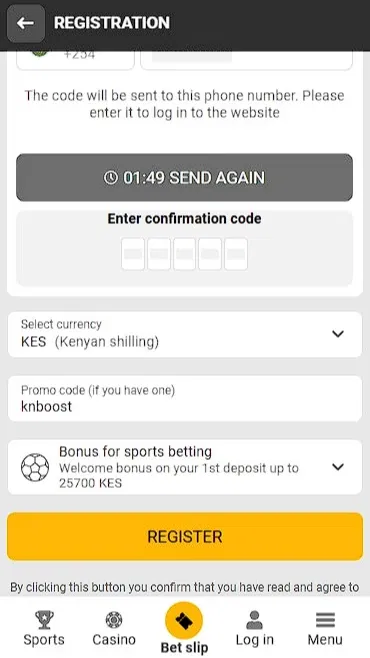 Melbet Quick Registration