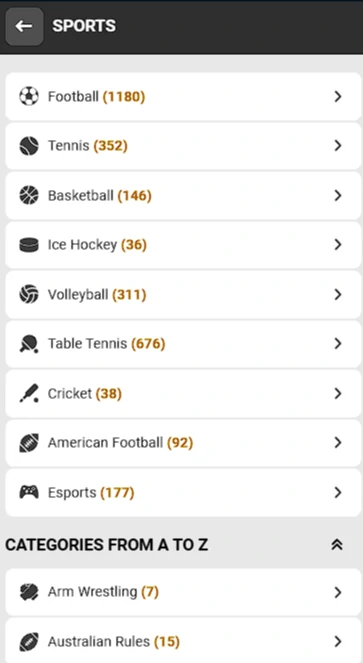Melbet Sports betting