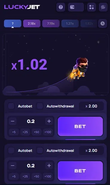 Can I play Lucky Jet on 1win Kenya?