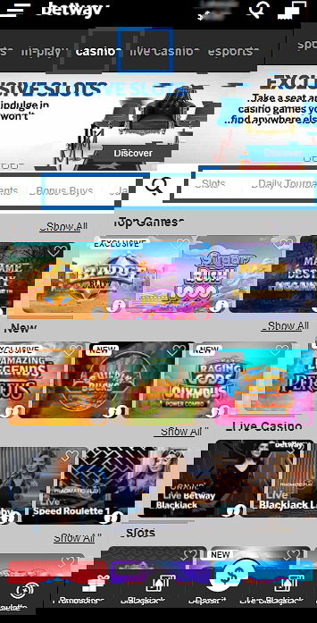 betway online casino