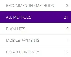 helabet Withdrawal methods