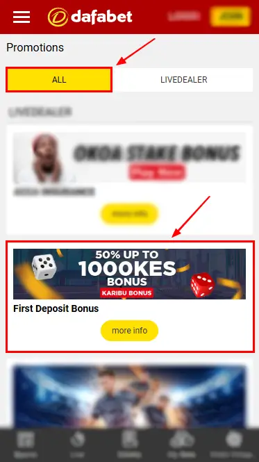 Dafabet Welcome Bonus
