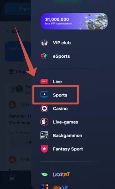 Can I bet on sports on 1win Kenya?