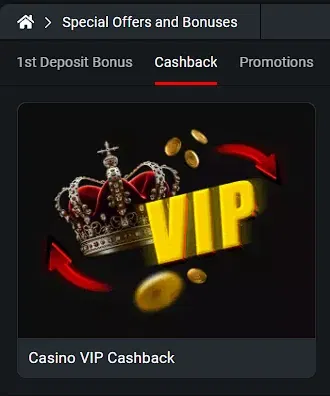888starz Kenya VIP Cashback