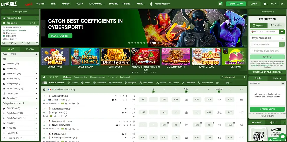 Linebet the Main Page