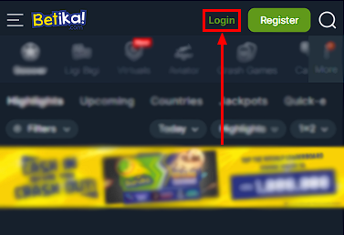 Betika Login