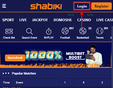 shabiki.com login