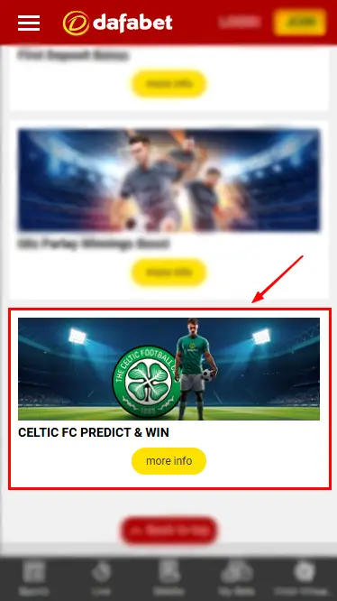 Dafabet Celtic FC Predict and Win Bonus