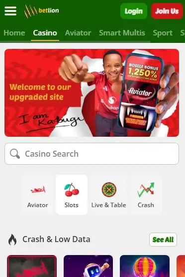 Betlion Casino Platform