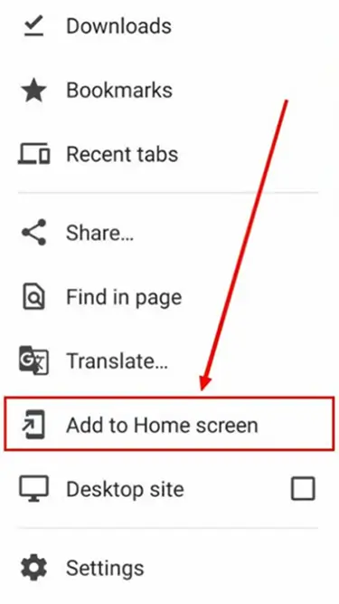 Strikebet Android Home Screen