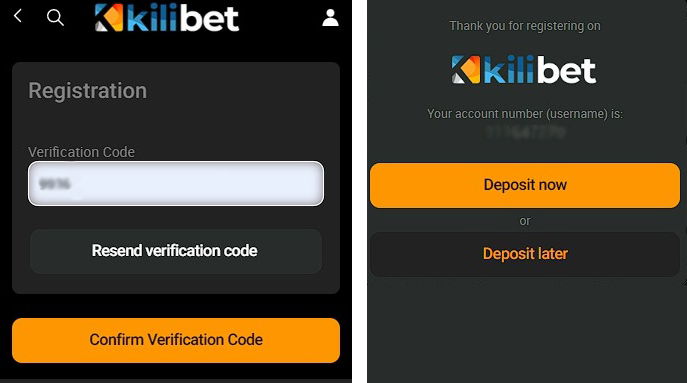 Kilibet verification form