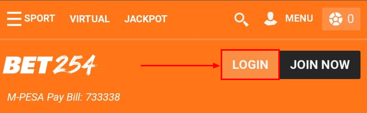 Bet254 sing in