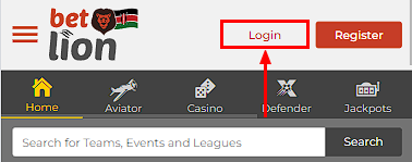 BetLion login