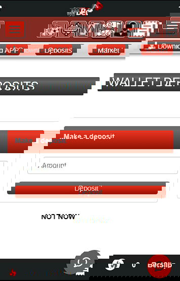 M-bet deposit form