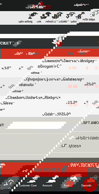 M-Bet betslip