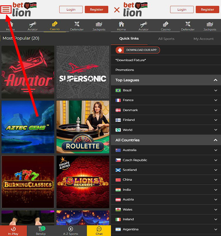 betlion betting site