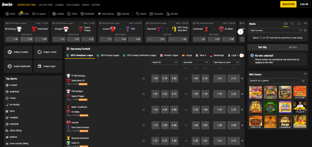 Why Bet With Bwin?