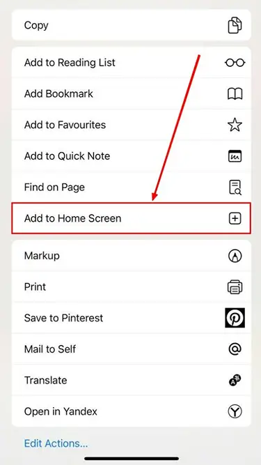 Strikebet iOS home screen