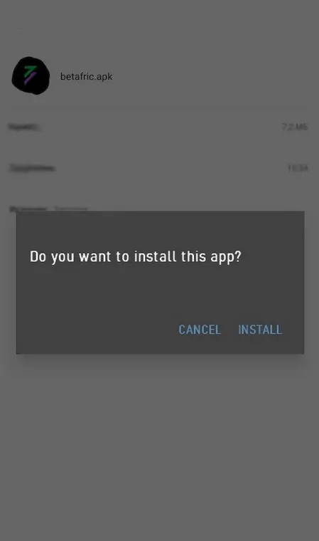 Betafriq how to install