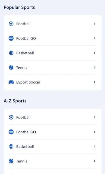 Can I bet on sports in the Betking app?